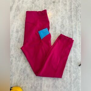 Athleta Fuchsia Leggings
